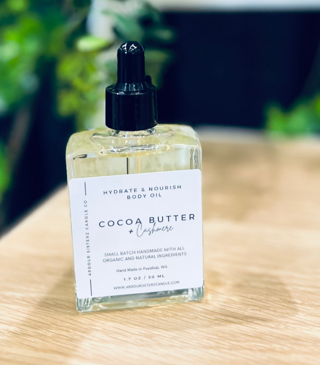 Organic Hydrating Body Oil – Ardour Sisterz Candle Co.