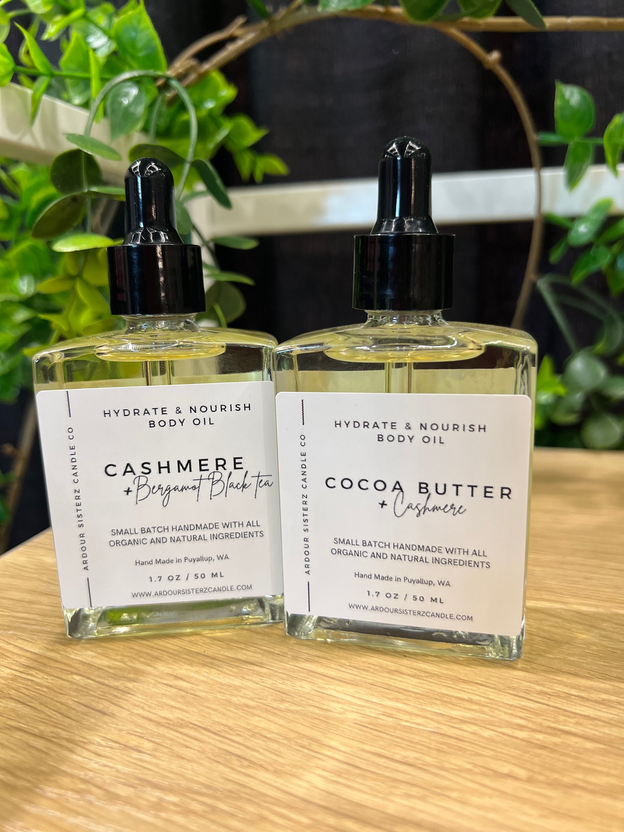 Organic Hydrating Body Oil – Ardour Sisterz Candle Co.